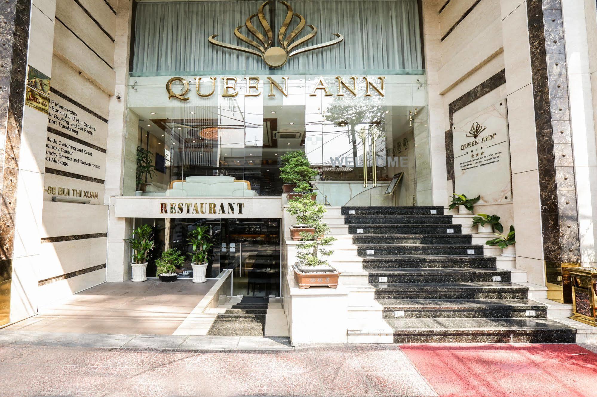 Queen Ann Hotel Ho-Chi-Minh-Stadt Exterior foto